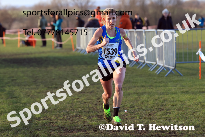 Senior Womens 2026 Northern Cross Country Champs., Pontefract Racecourse, Pontefract. Photo: David T. Hewitson/Sports for All Pics